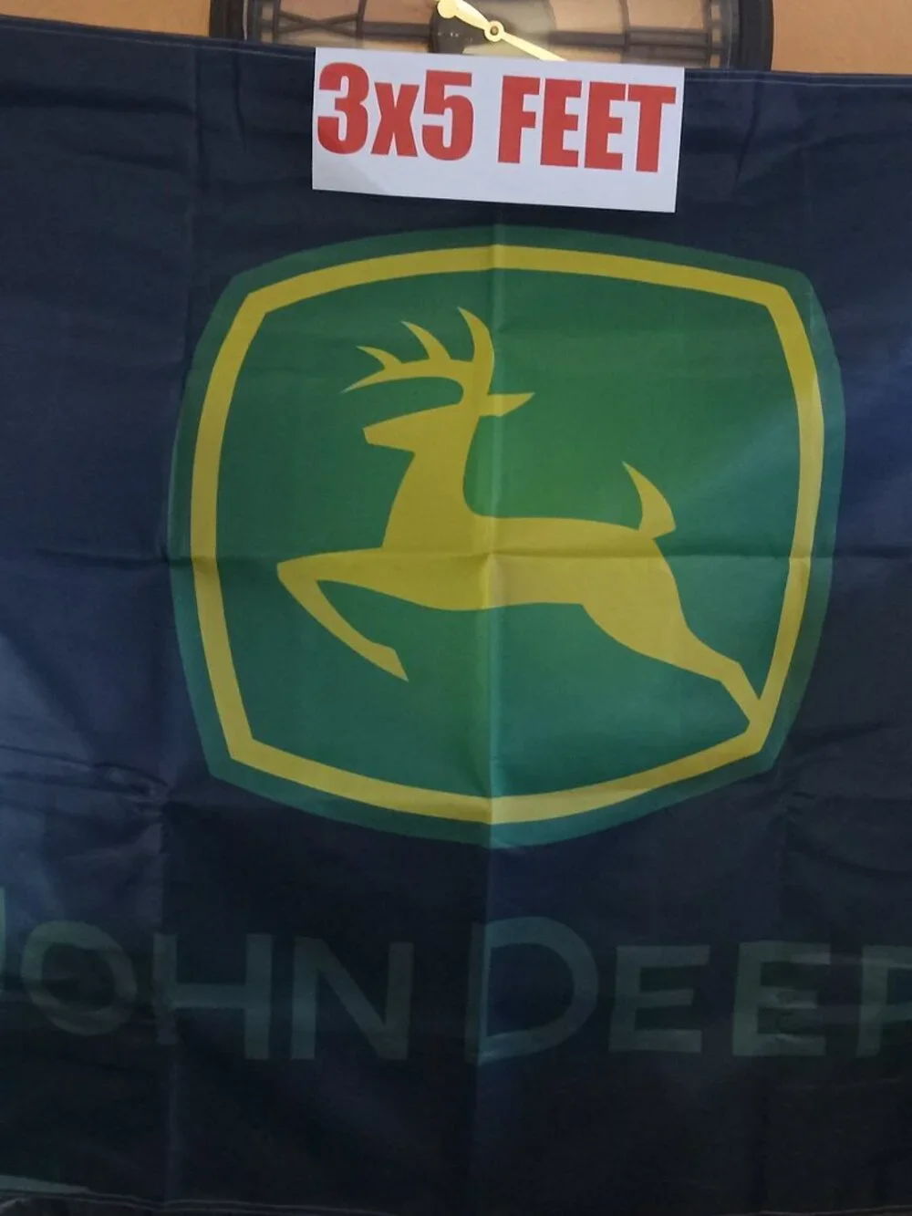 John Deere Double Sided Blanket Thick 3x5 feet Flag